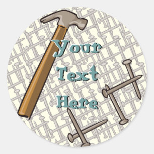 Hamer & nagels Sticker