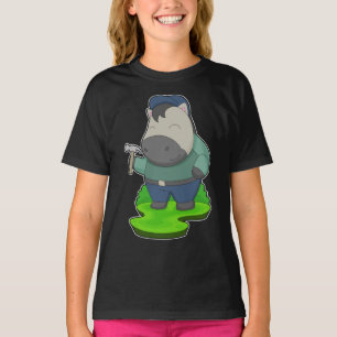 Hamer voor paardenhoeven t-shirt
