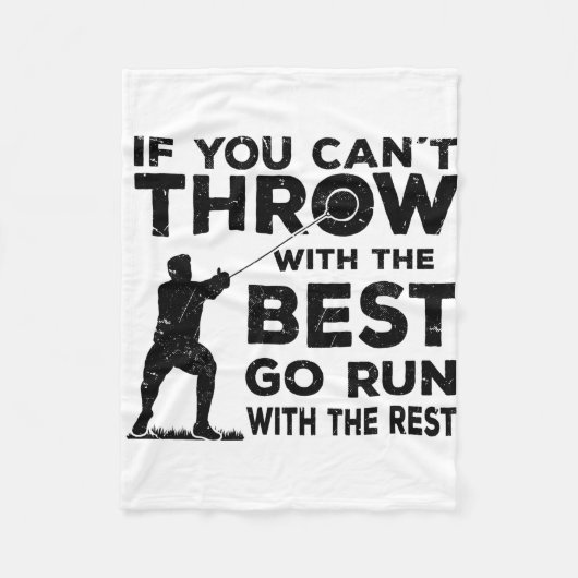 hamergooien fleece deken (Voorkant)