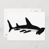 hamerhaai briefkaart (Voorkant / Achterkant)