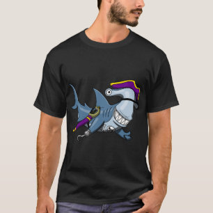 Hamerhaai Piraat T-shirt