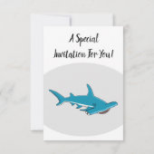 Hamerhaathaiaardappel stripillustratie  kaart (Achterkant)