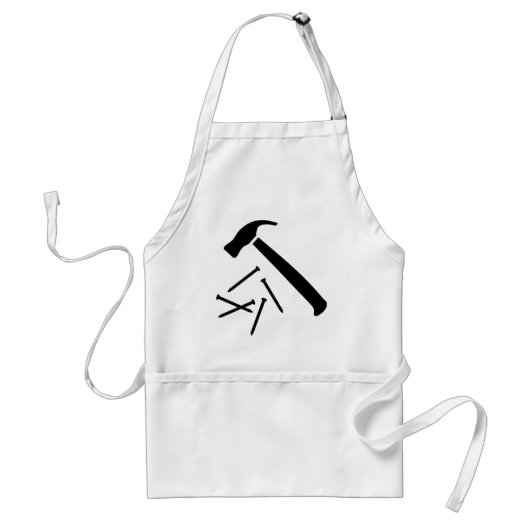 Hamernagels Standaard Schort (Voorkant)