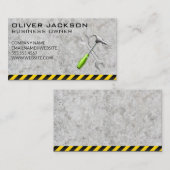 Hamersleutel | betonconstructie visitekaartje (Voorkant / Achterkant)