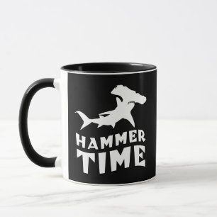 Hamertijd   Ontwerp voor hamerhaaienliefhebbers Mok