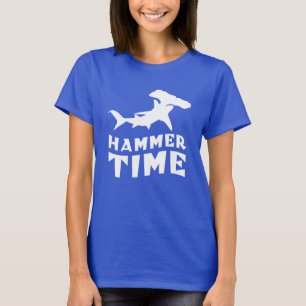 Hamertijd Ontwerp voor hamerhaaienliefhebbers T-shirt