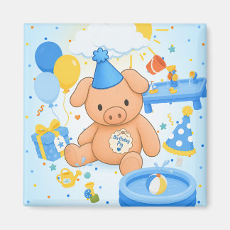Hamhock's Splashtastic! Sprookjesboek Magneet