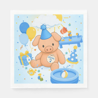 Hamhock's Splashtastic! Verhalenboek servetten