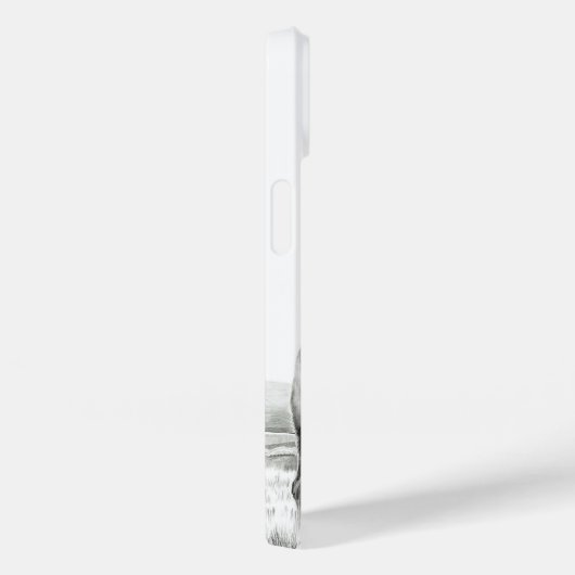 Hamilton ~ American Bison iPhone 14 Coque (Verso / Droite)