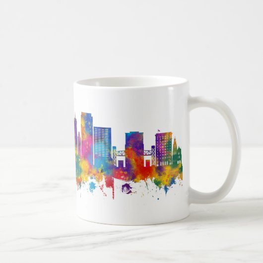 Hamilton Canada Skyline Koffiemok (Rechts)