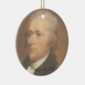 Hamilton Circle Ornamant Keramisch Ornament (Rechts)