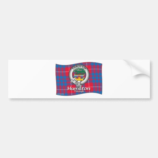 Hamilton Clan Bumpersticker (Voorkant)