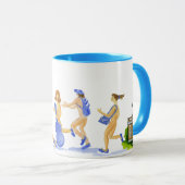 Hamilton College runners Mok (Voorkant rechts)