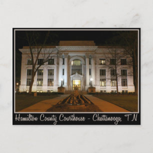Hamilton County Courthouse - Chattanooga, TN Briefkaart