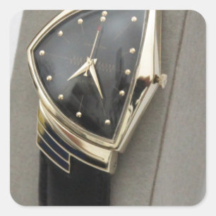 Hamilton Electric Ventura Watch c.1957 Vierkante Sticker