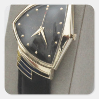 Hamilton Electric Ventura Watch c.1957 Vierkante Sticker