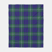 Hamilton Hunting Modern Plaid Fleece Deken (Voorkant)