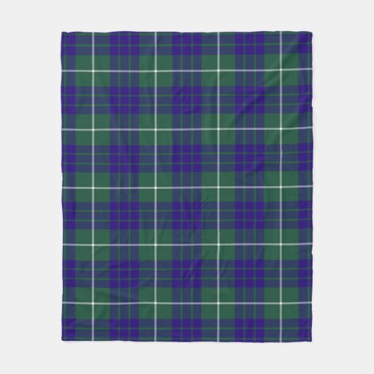 Hamilton Hunting Modern Plaid Fleece Deken (Voorkant)