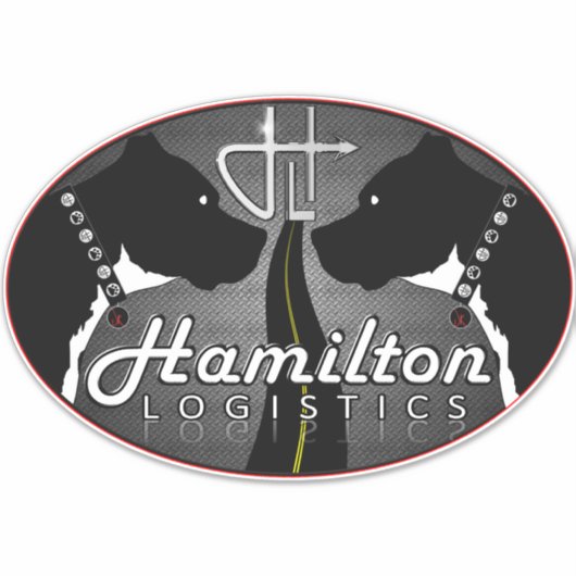 Hamilton Logistics Sticker (Voorkant)