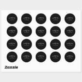 Hamilton New Zealand Hamilton Nz Graphic Print Ronde Sticker (Vel)