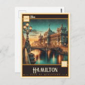Hamilton, Ohio | Briefkaart (Voorkant / Achterkant)