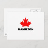 Hamilton, Ontario Briefkaart (Voorkant / Achterkant)