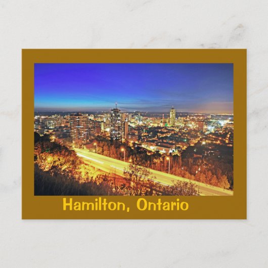 Hamilton, Ontario, Canada Briefkaart (Voorkant)