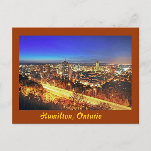 Hamilton, Ontario, Canada Briefkaart (Voorkant)