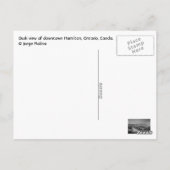 Hamilton, Ontario, Canada Briefkaart (Achterkant)