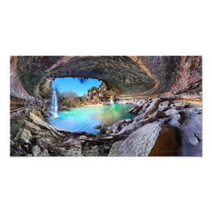 Hamilton Pool - Austin Texas Foto Afdruk