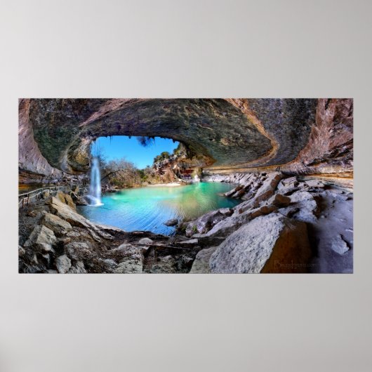 Hamilton Pool - Austin Texas Poster (Voorkant)