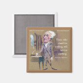 Hamilton & Quote Fridge Magnet Magneet (Voorkant / Achterkant)