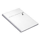 Hamilton Running Out Time Journal Notitieboek (Rechterzijde)