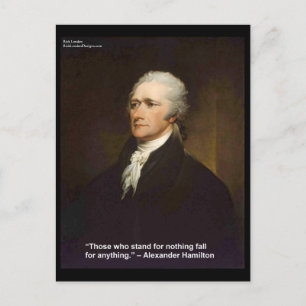 Hamilton Valt Voor Elk Citaat Cadeau Briefkaart