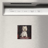 Hamish McTavish Westies Rule Fridge Magnet (In Situ (Lave-vaisselle))