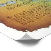 Hamitic, Shemitic and Japheth Chart Poster (Hoek)