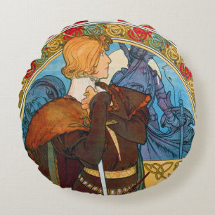 Hamlet, Alphonse Mucha Sierkussen Rond Kussen