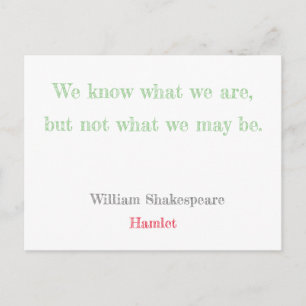 Hamlet Briefkaart