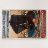 Hamlet: Een dramatische Art Nouveau Legpuzzel (Horizontaal)