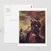 Hamlet en Horatio in de begraafplaats Briefkaart (Voorkant / Achterkant)