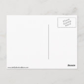 Hamlet en Horatio in de begraafplaats Briefkaart (Achterkant)