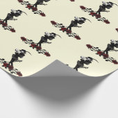 Hamlet Geel Cadeaupapier (Hoek)