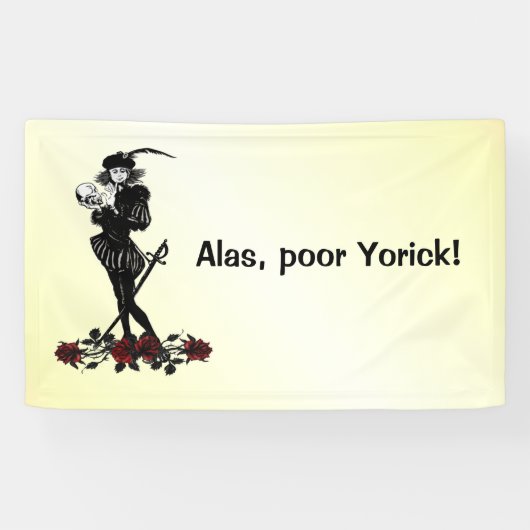 Hamlet Geel Spandoek (Horizontaal)