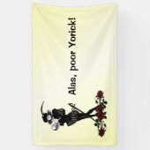 Hamlet Geel Spandoek (Verticaal)