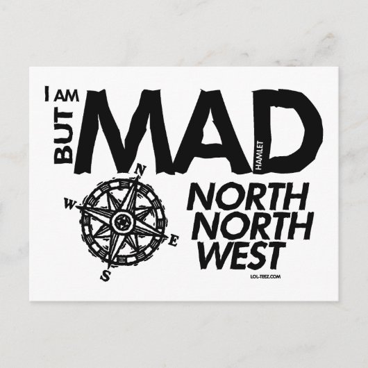 Hamlet NNNW Briefkaart (Voorkant)