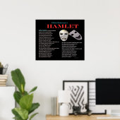 Hamlet Om al dan niet te zijn Poster (Thuiskantoor)