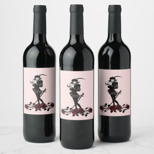 Hamlet Pink Wijn Etiket (Flessen)