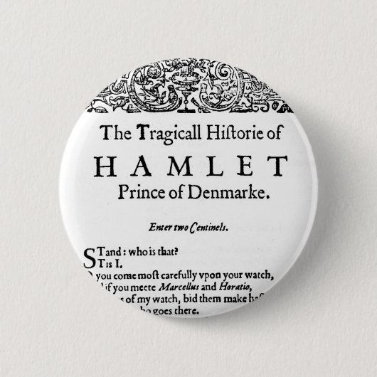Hamlet Ronde Button 5,7 Cm (Voorkant)