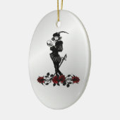 Hamlet Silver Keramisch Ornament (Links)