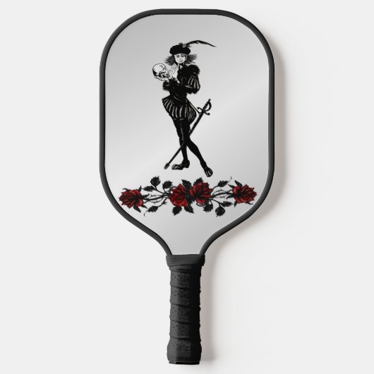 Hamlet Silver Pickleball Paddle (Achterkant)
